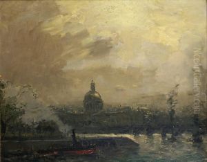Paris, La Seine Quai Conti