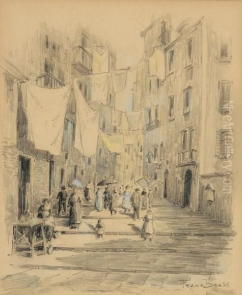 St. Gaetano Street, Naples - view 1