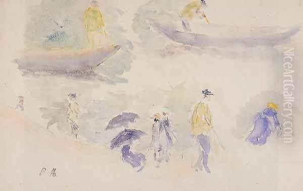The Banks Of The Seine - view 1