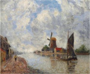 'canal Pres Delft' (a Canal Near Delft)