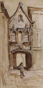 La Vieille Porte A Rouen by Frank Myers Boggs