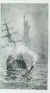 Ship Print, A January Tow Ship Print, A January Tow