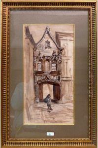 La Vieille Porte De Rouen by Frank Myers Boggs