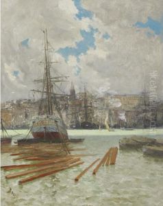 Le Port De Marseille by Frank Myers Boggs