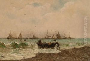 'depart Des Pecheurs'. by Frank Myers Boggs