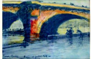 Ponts De Paris, 1919 by Frank Myers Boggs