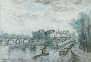 Vue De Paris by Frank Myers Boggs