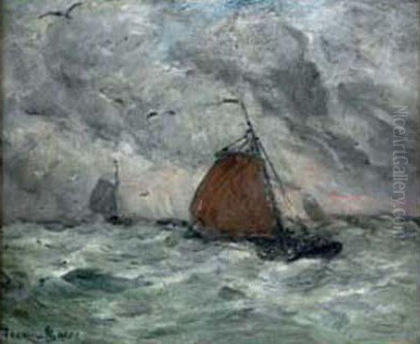 Voiliers En Mer Du Nord - view 1
