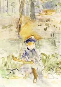 Julie And Her Boat by Berthe Morisot