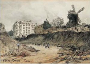 Le Moulin De La Galette by Frank Myers Boggs