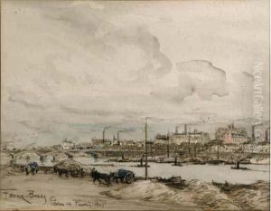 Paris, Les Bords De Seine by Frank Myers Boggs