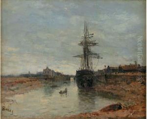 Voilier A Quai, Maree Basse