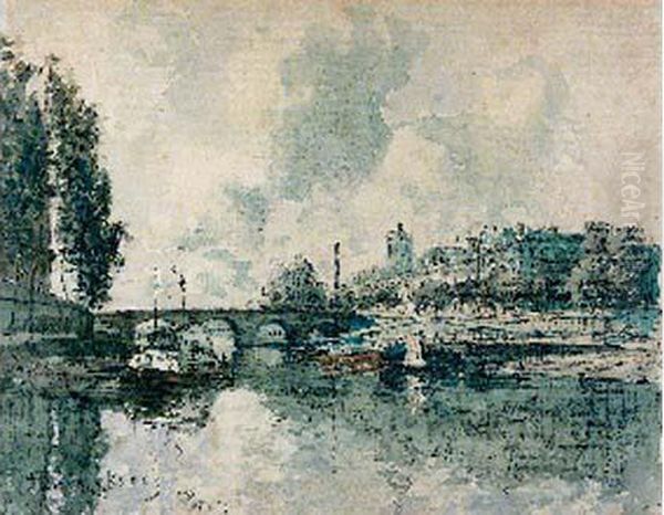 La Seine A Paris - view 1
