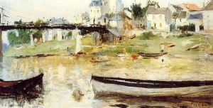 Villenueve La Garenne by Berthe Morisot