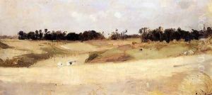 Landscape Near Valenciennes by Berthe Morisot