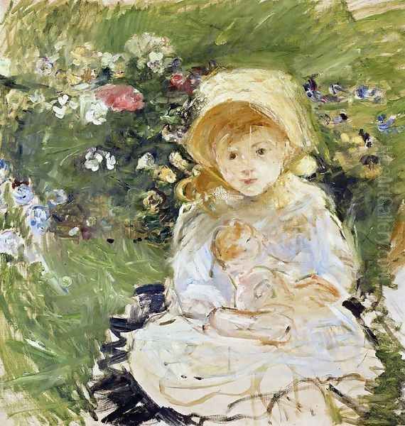 Young Girl With Doll2 - view 1