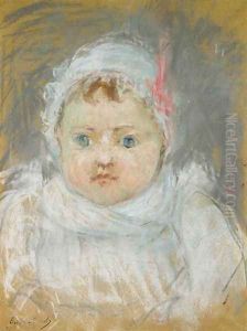 Blanche Pontillon as a Baby, 1872