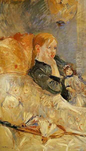 Little Girl With A Doll - view 1