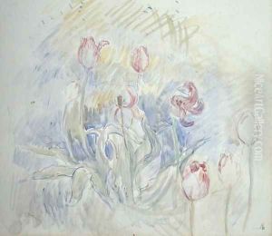 Tulips 1890 by Berthe Morisot