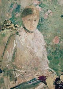 Portrait of a Young Lady by Berthe Morisot