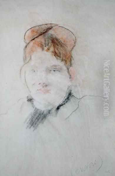 Head of a Woman 1886 - view 1