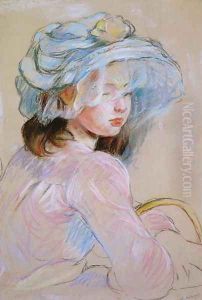 Girl Carrying a Basket, 1891 by Berthe Morisot