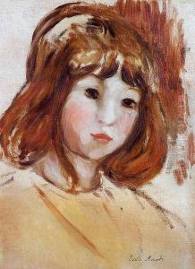 Portrait of a Young Girl by Berthe Morisot