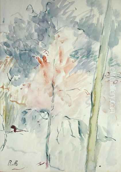 Red Tree in a Wood 1893 - view 1