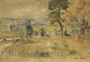The Seine Valley at Mezy, 1891 by Berthe Morisot