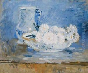 White Flowers in a Bowl White Flowers in a Bowl