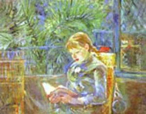 La Lecture (Reading) 1888 by Berthe Morisot