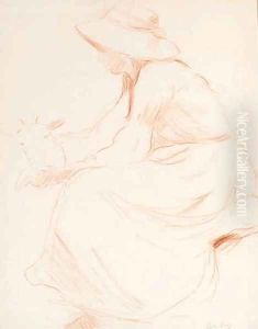 Julie la chvre by Berthe Morisot