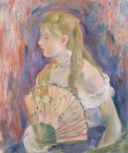 Jeune fille à l'éventail