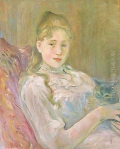 La jeune fille au chat