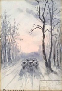 Sheep In Winter Sheep In Winter