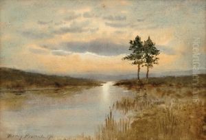 River Scene Atdusk