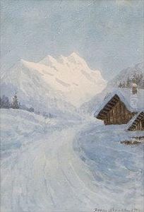 Alpine Landscape by William Percy French