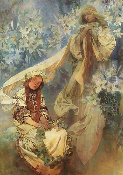 Madonna of the Lilies, 1905 - view 1
