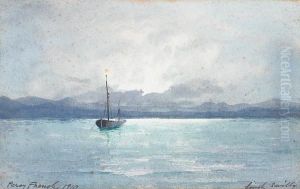 Boat On A Lake by William Percy French
