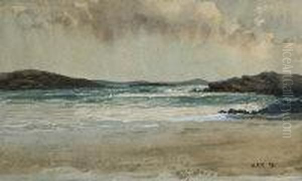 Beach Scene, Donegal - view 1