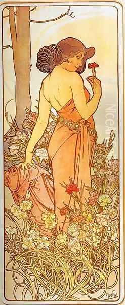 Carnation. From The Flowers Series. 1898 - view 1