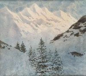 Alpine Scene Alpine Scene