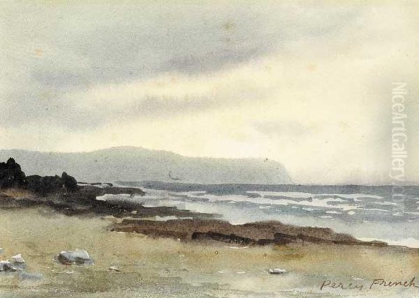 Coastal Scene With Cliff Head - view 1