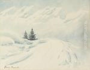 Alpine Firs by William Percy French