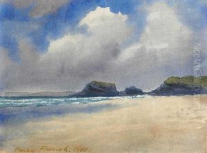View Along A Strand, Possibly Bundoran View Along A Strand, Possibly Bundoran
