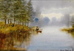 Canoeing On A River