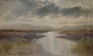 Sunlight Through The Clouds by William Percy French