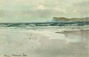 Irelands Eye From Baldoyle, County Dublin by William Percy French