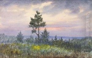 Twilight Through Trees by William Percy French