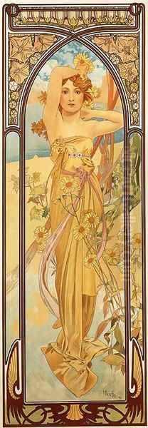 Brightness of Day. From The Times of the Day Series. 1899 - view 1